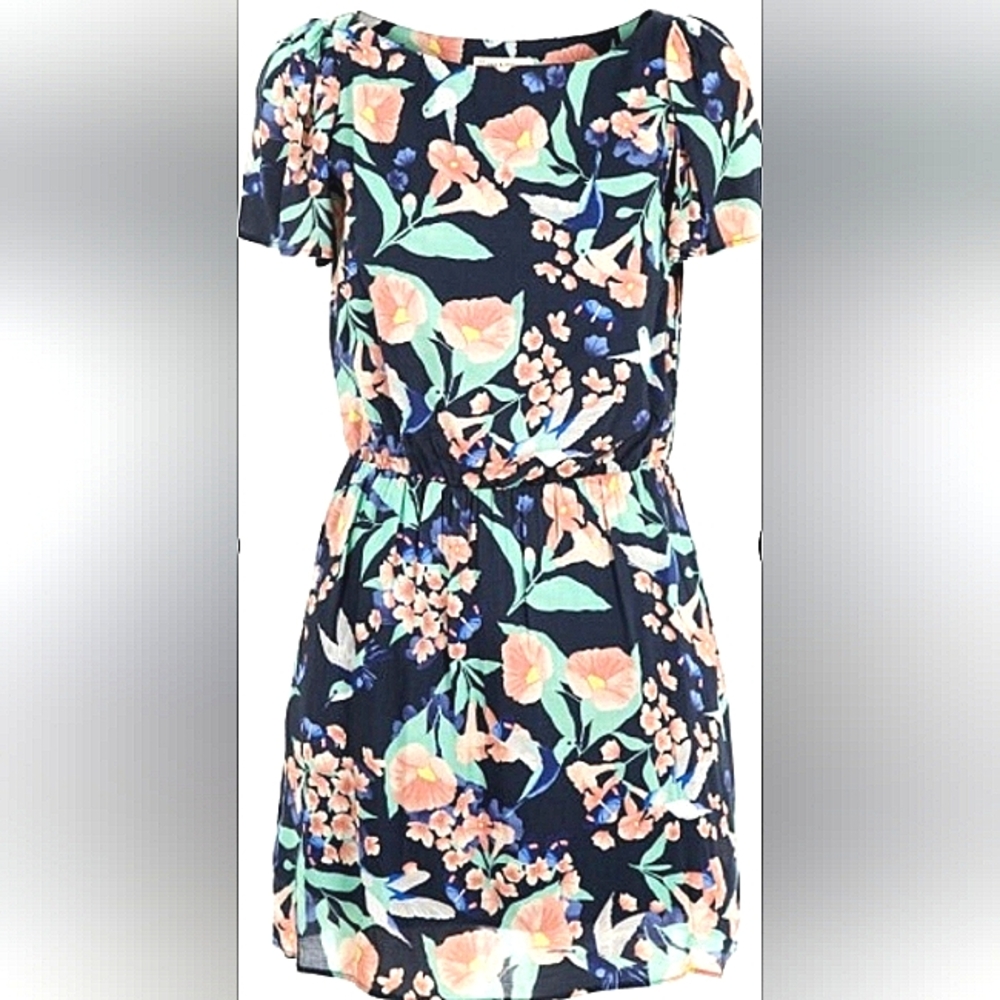 Paul & Joe Sister Hummingbird Floral Louiza Dress Size EU 38